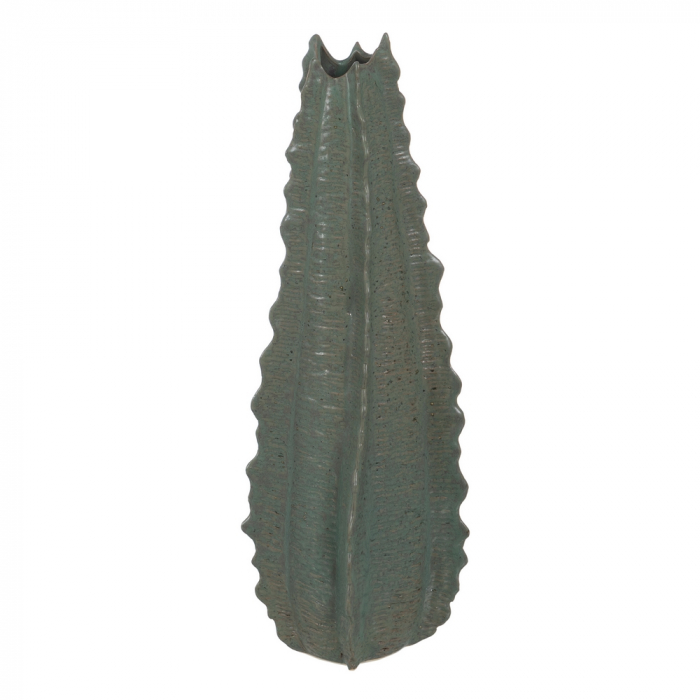 Vaza Verde Inchis CreativDeco - Element Sculptural Elegant pentru Decor Sophisticat [1]