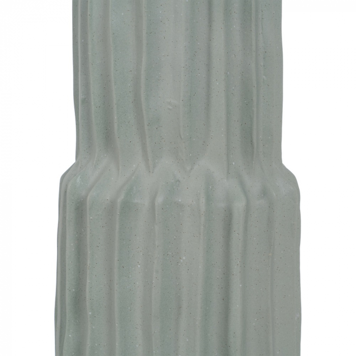 Vaza ceramica verde inalta decor botanic [5]