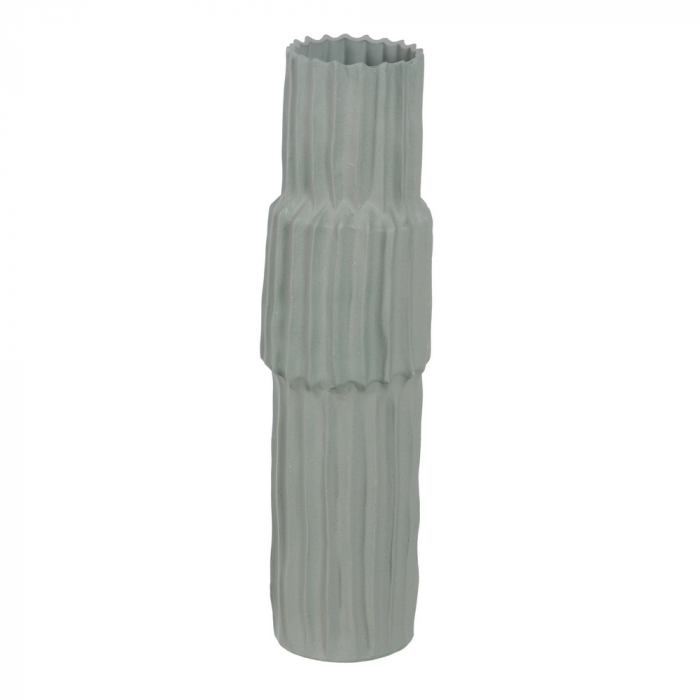 Vaza ceramica verde inalta decor botanic [1]