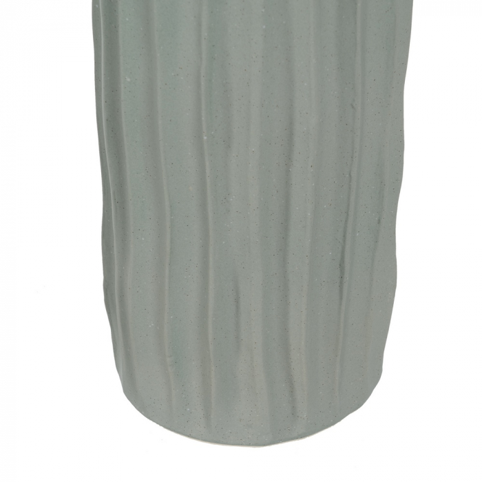 Vaza ceramica verde inalta decor botanic [7]