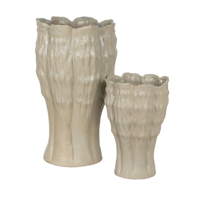 Vaza verde ceramica pentru decor scandinav|Vaze in tonuri naturale pentru interioare linistite [2]