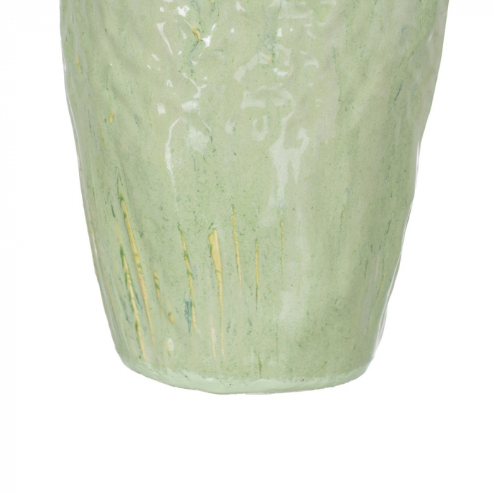 Vaza mare ceramica verde mata pentru buchete|Vaze decorative naturale pentru decor contemporan [7]