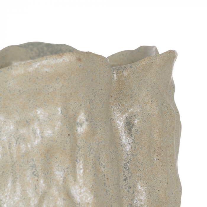 Vaza inalta ceramica bej pentru decor boho|Vaze naturale pentru interioare rafinate [4]