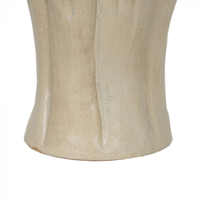 Vaza inalta ceramica bej pentru decor boho|Vaze naturale pentru interioare rafinate [6]