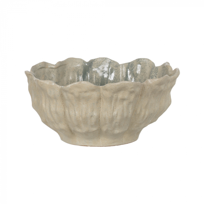 Vaza ceramica bej pentru interioare moderne|Vaze ceramice pentru accente stilate [3]