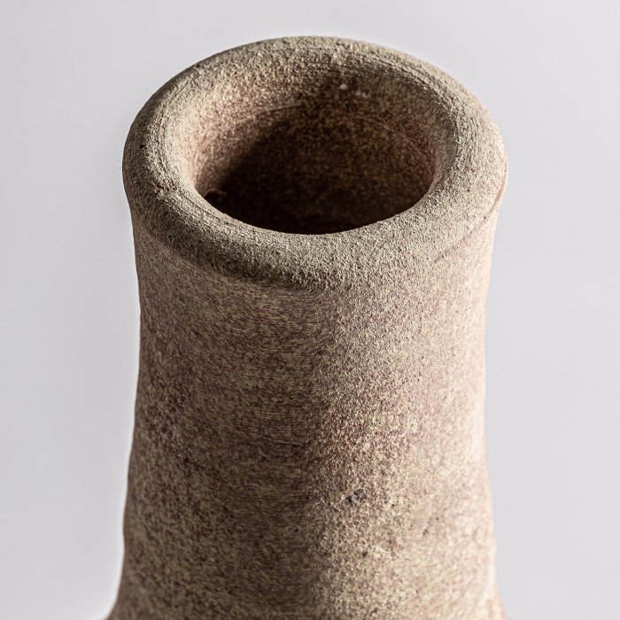 Vaza inalta argila crem | Decoratiuni clasice elegante [2]