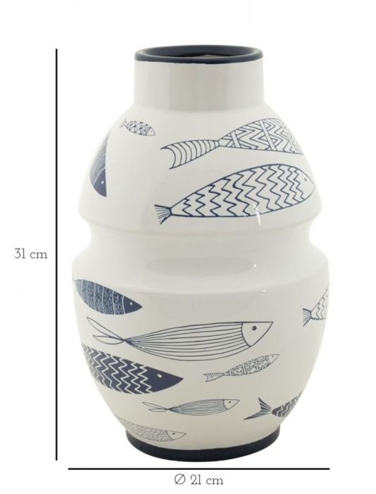 Vaza cu motive marine pentru decoruri maritime - CreativDeco [6]