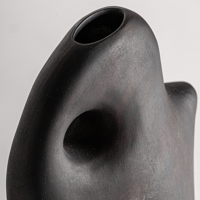 Vaza Art Deco ceramica neagra|Vaze decorative elegante [2]