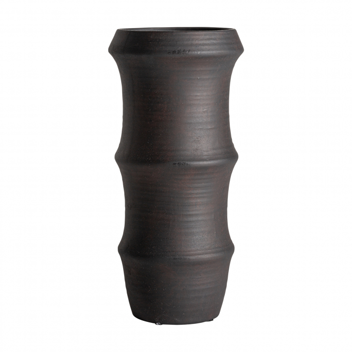 Vaza Art Deco ceramica neagra inalta|Vaze decorative elegante [1]