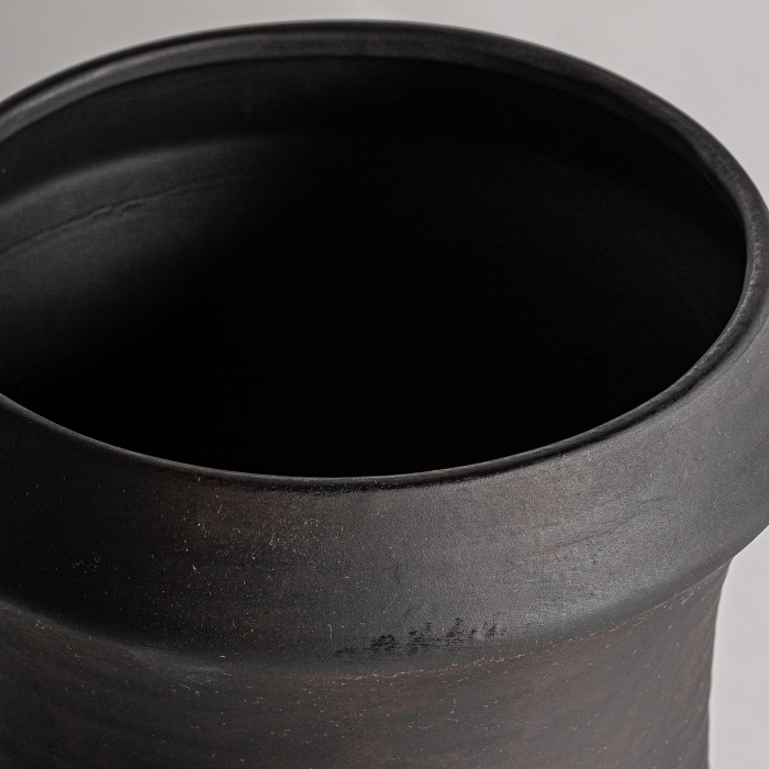 Vaza Art Deco ceramica neagra inalta|Vaze decorative elegante [2]