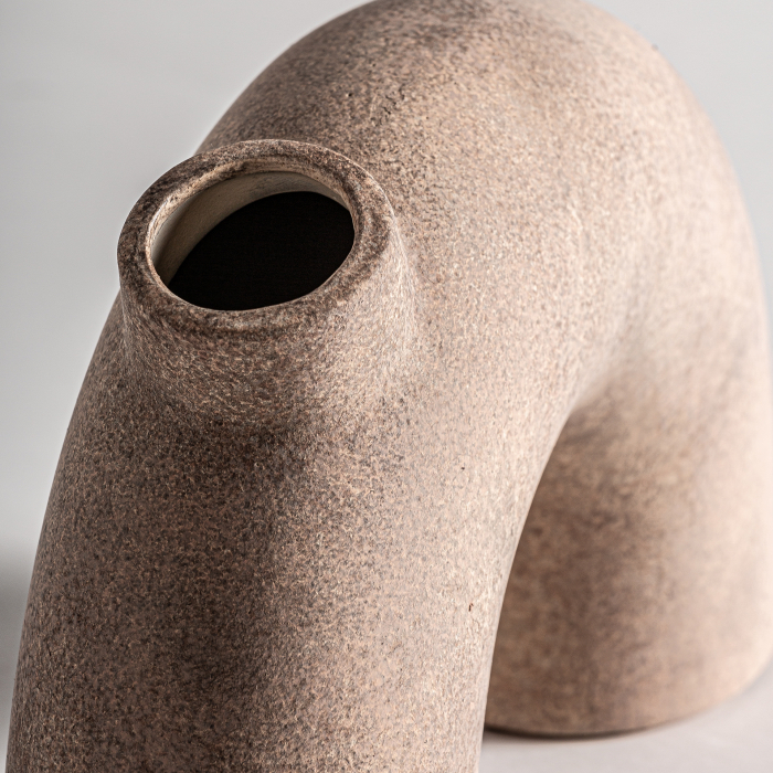 Vaza Art Deco ceramica maro roz pal|Vaze decorative elegante [2]