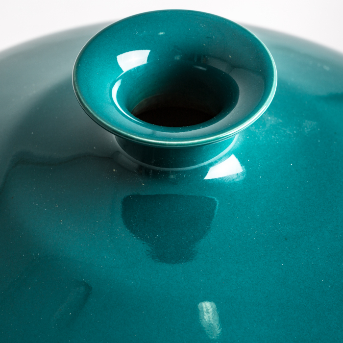 Vaza kitsch ceramica turcoaz|Vaze decorative excentrice [2]