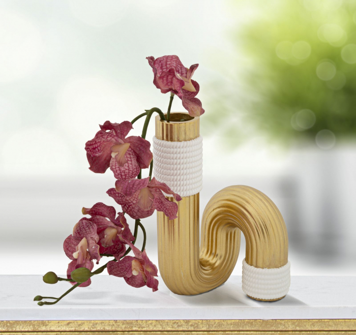 Vaza Moderna Aurie CreativDeco - Decor Elegant Si Rafinat [4]