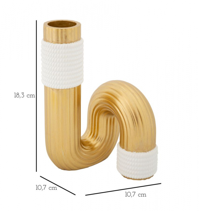 Vaza Moderna Aurie CreativDeco - Decor Elegant Si Rafinat [5]