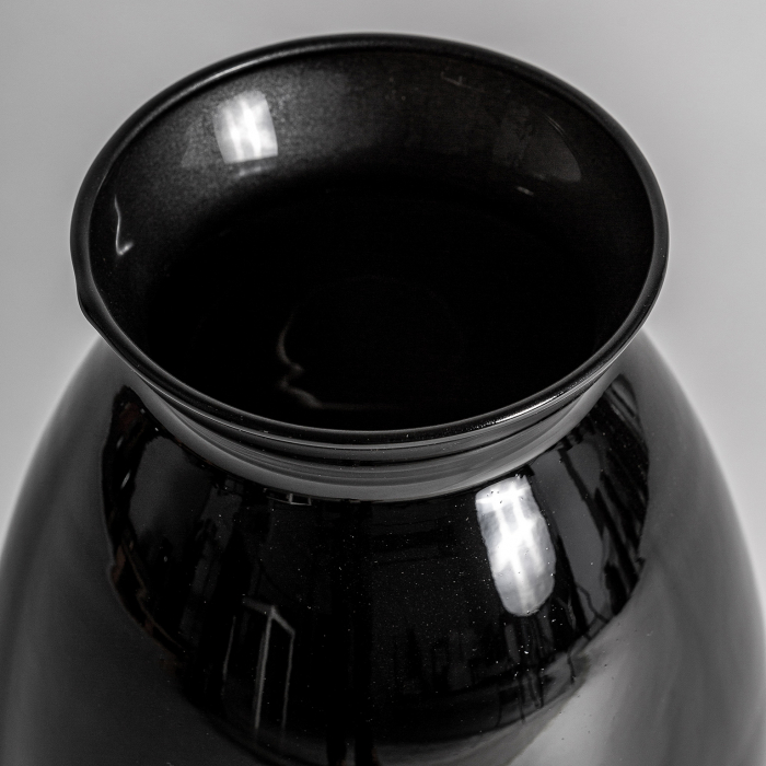 Vaza cristal negru Art Deco|Vaze decorative sofisticate [2]