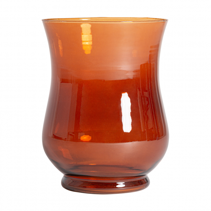 Vaza Covasna sticla portocalie|Vaze decorative moderne [1]