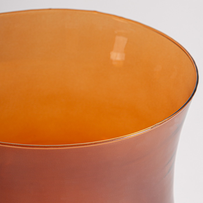 Vaza Covasna sticla portocalie|Vaze decorative moderne [2]