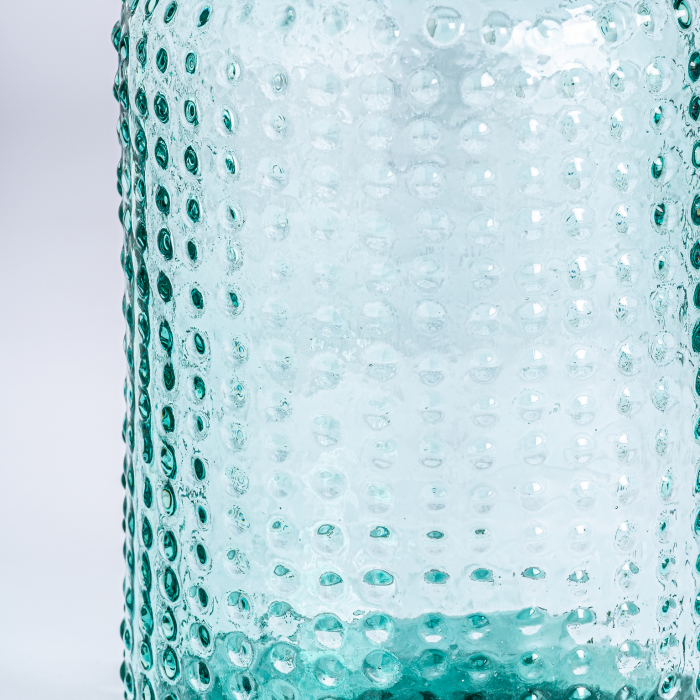 Vaza rotunda sticla transparenta vintage|Vaze decorative luminoase [3]