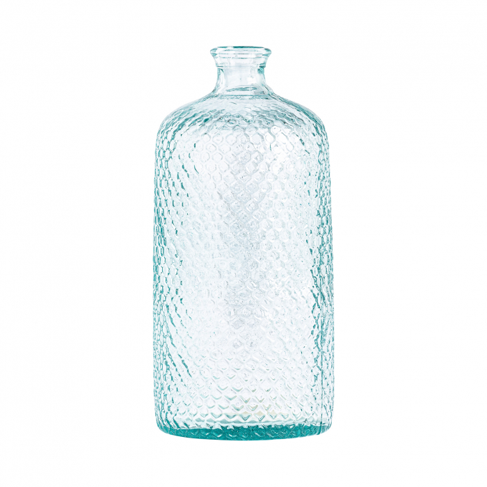 Vaza inalta sticla transparenta vintage|Vaze decorative elegante [1]