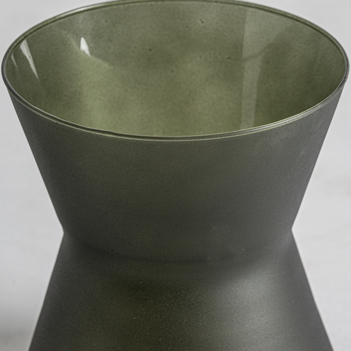 Vaza verde sticla|Vaze contemporane decorative [2]