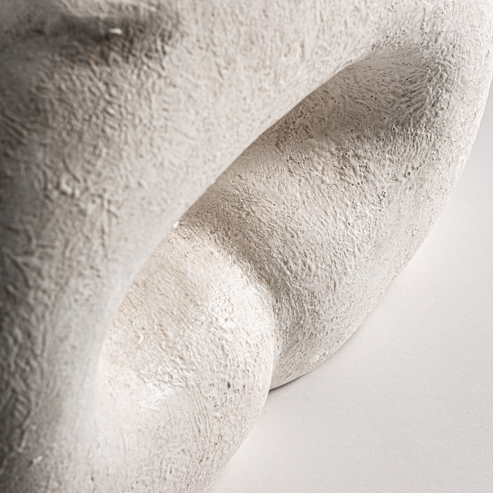 Vaza contemporana teracota alba si sfoara|Vaze decorative [2]