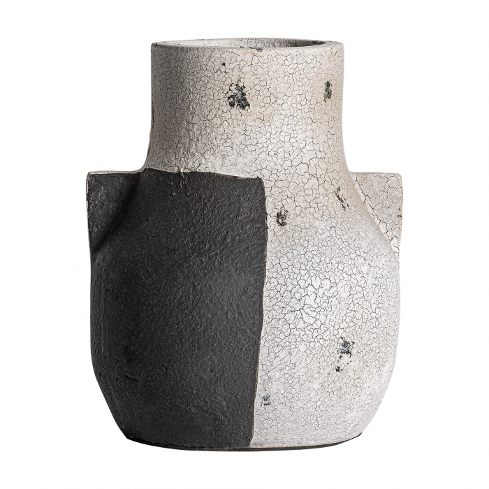 Vaza contemporana teracota alb negru|Vaze decorative moderne [1]