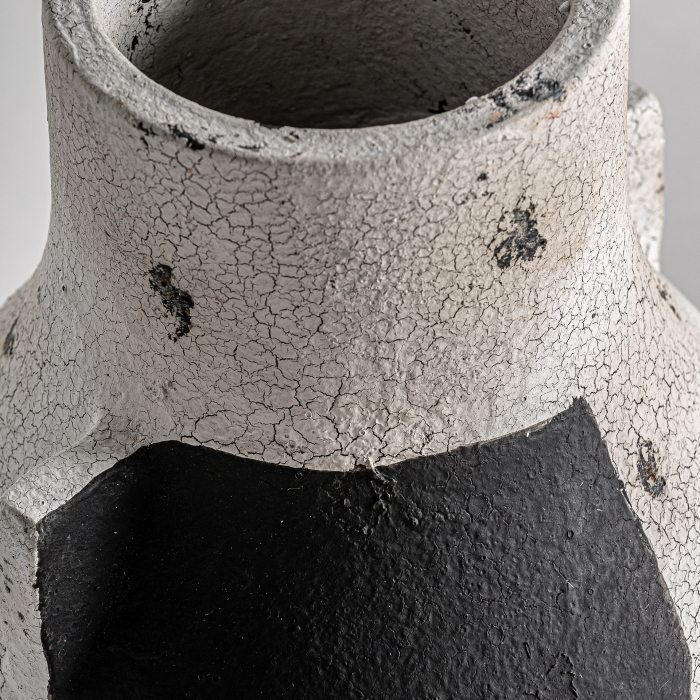 Vaza contemporana teracota alb negru|Vaze decorative moderne [2]