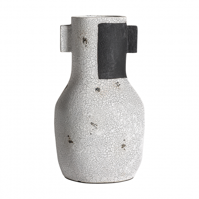 Vaza contemporana inalta teracota alb negru|Vaze decorative moderne [1]