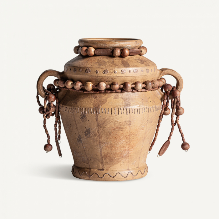 Vaza ovala teracota maro|Vaze decorative elegante [1]
