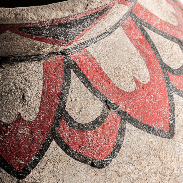 Vaza etnica teracota multicolora|Vaze decorative colorate [3]