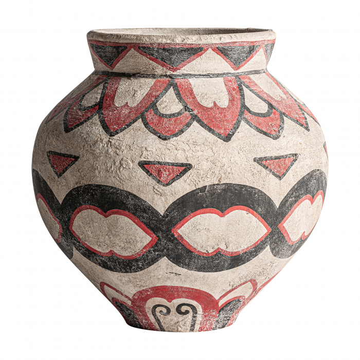 Vaza etnica teracota multicolora|Vaze decorative colorate [1]