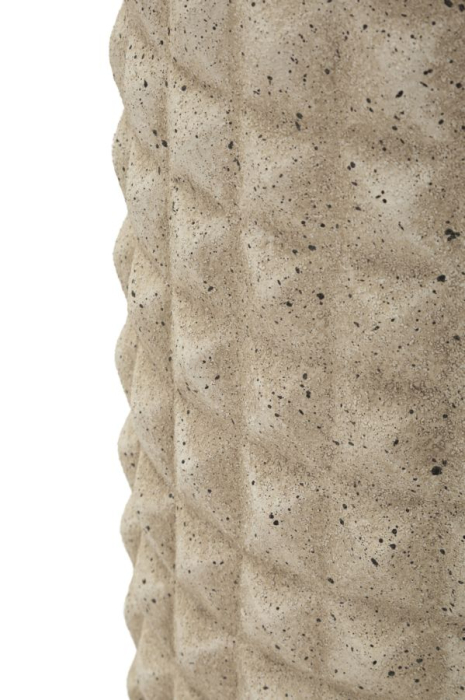 Vază exterior bej din rășină cu textură nisipoasă Sand Outdoor [5]