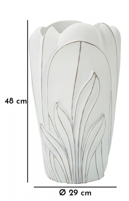 Vaza versatila alba design contemporan | CreativDeco [7]