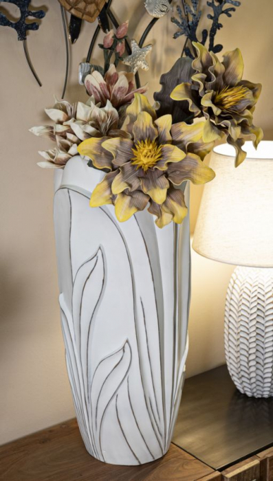 Vaza inalta podea design boboc floare | CreativDeco [2]