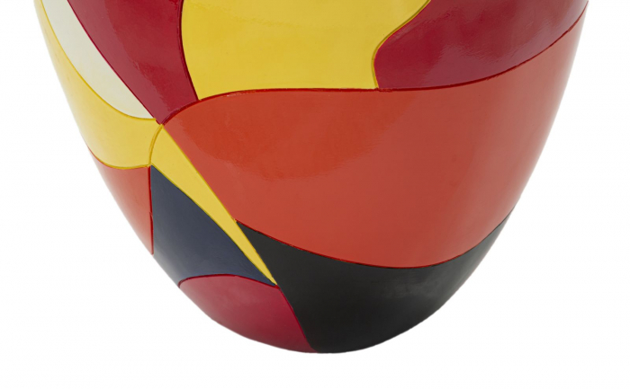 Vaza Multicolora Stil Rubic | Design Geometric | CreativDeco [4]