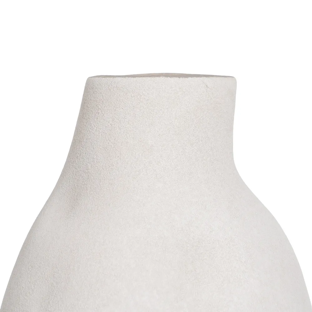 Vaza Inalta Pitcher, Ceramica Alba - CreativDeco.ro [5]