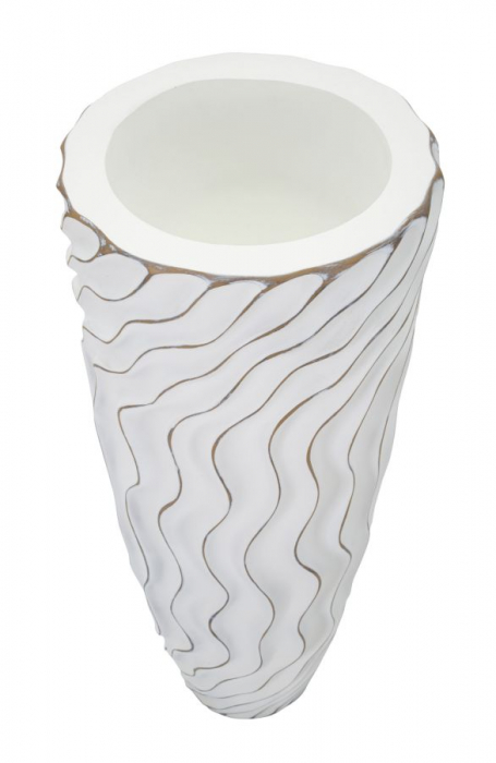 Vaza Inalta Alba CreativDeco - Eleganta Si Rafinament In Decor [3]