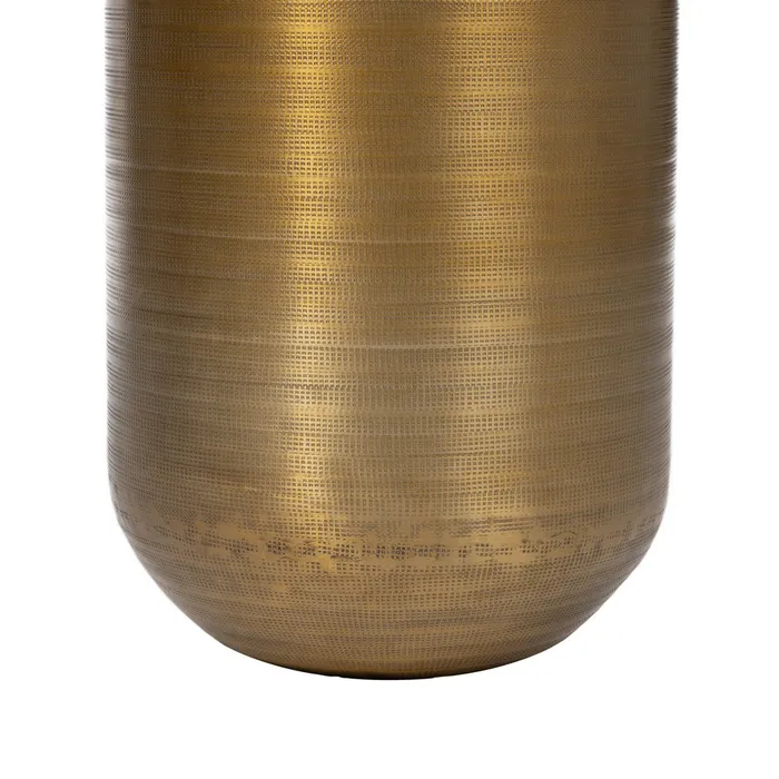 Vaza inalta aurie cilindrica | Obiecte decorative statement [6]
