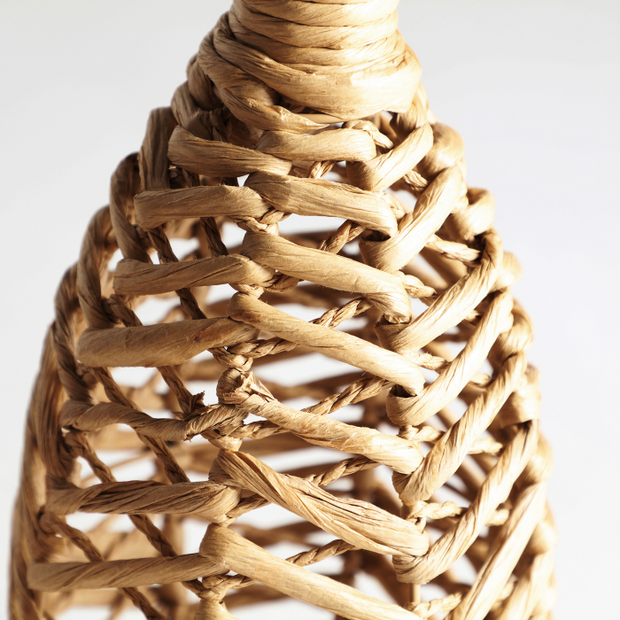Vaza fibra naturala boho|Vaze decorative premium [3]