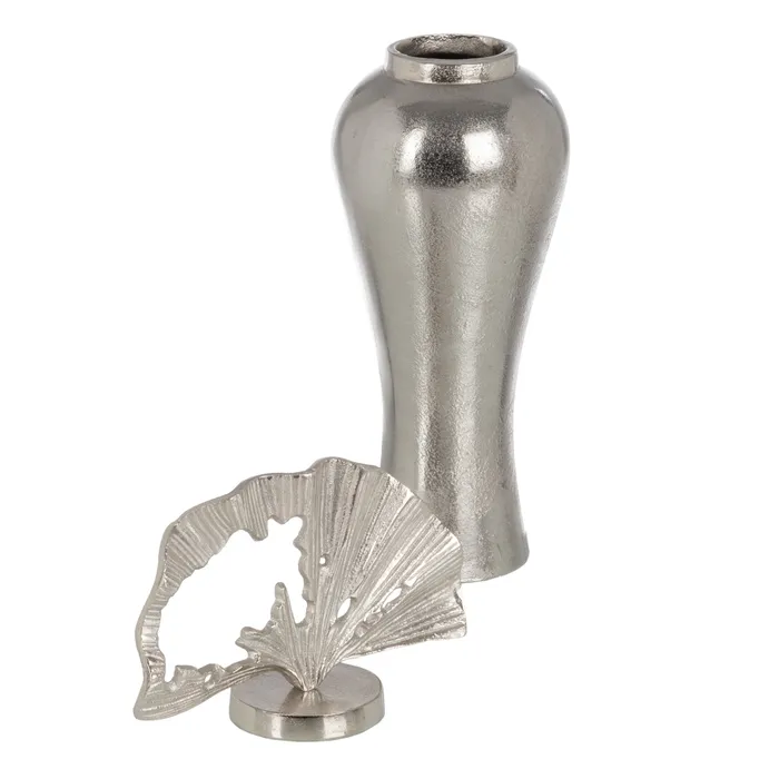 Vaza argintie cu capac decorativ | Decoratiuni unice [3]