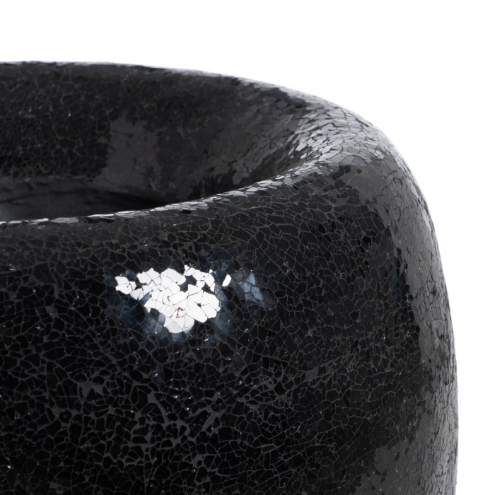 Vaza decorativa neagra CreativDeco - Decor industrial si minimalist de impact [7]