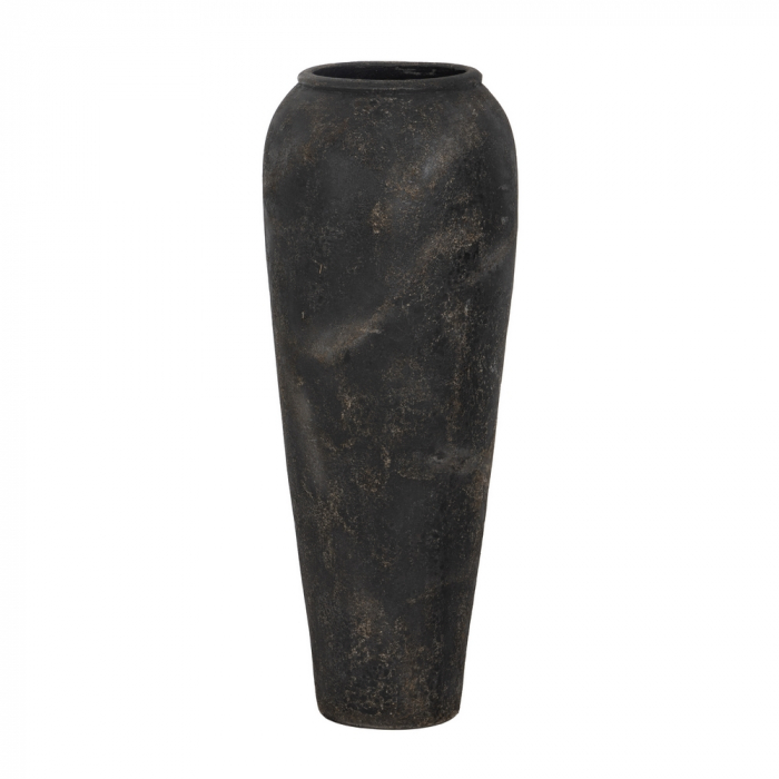 Vaza Neagra Design Antic CreativDeco - Accesoriu Versatil pentru Interioare Diverse [3]