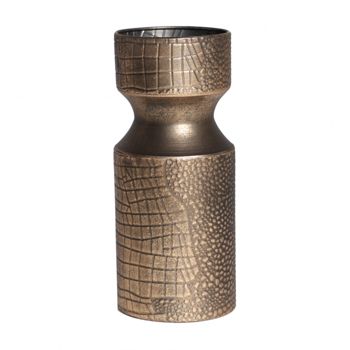Vaza Art Deco aurie inalta | Vaze decorative moderne [1]