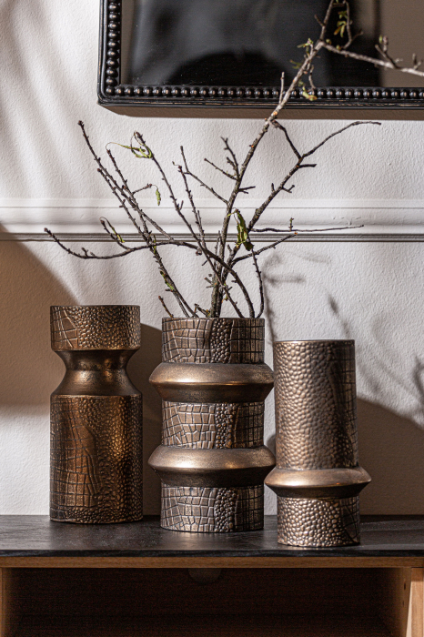 Vaza Art Deco aurie inalta | Vaze decorative moderne [4]