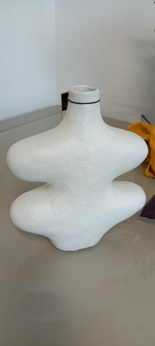 Vaza Stoneware, ceramica alba|creativdeco.ro [2]