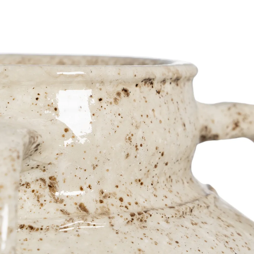 Vaza tip Amfora, Ceramica Bej - CreativDeco.ro [6]