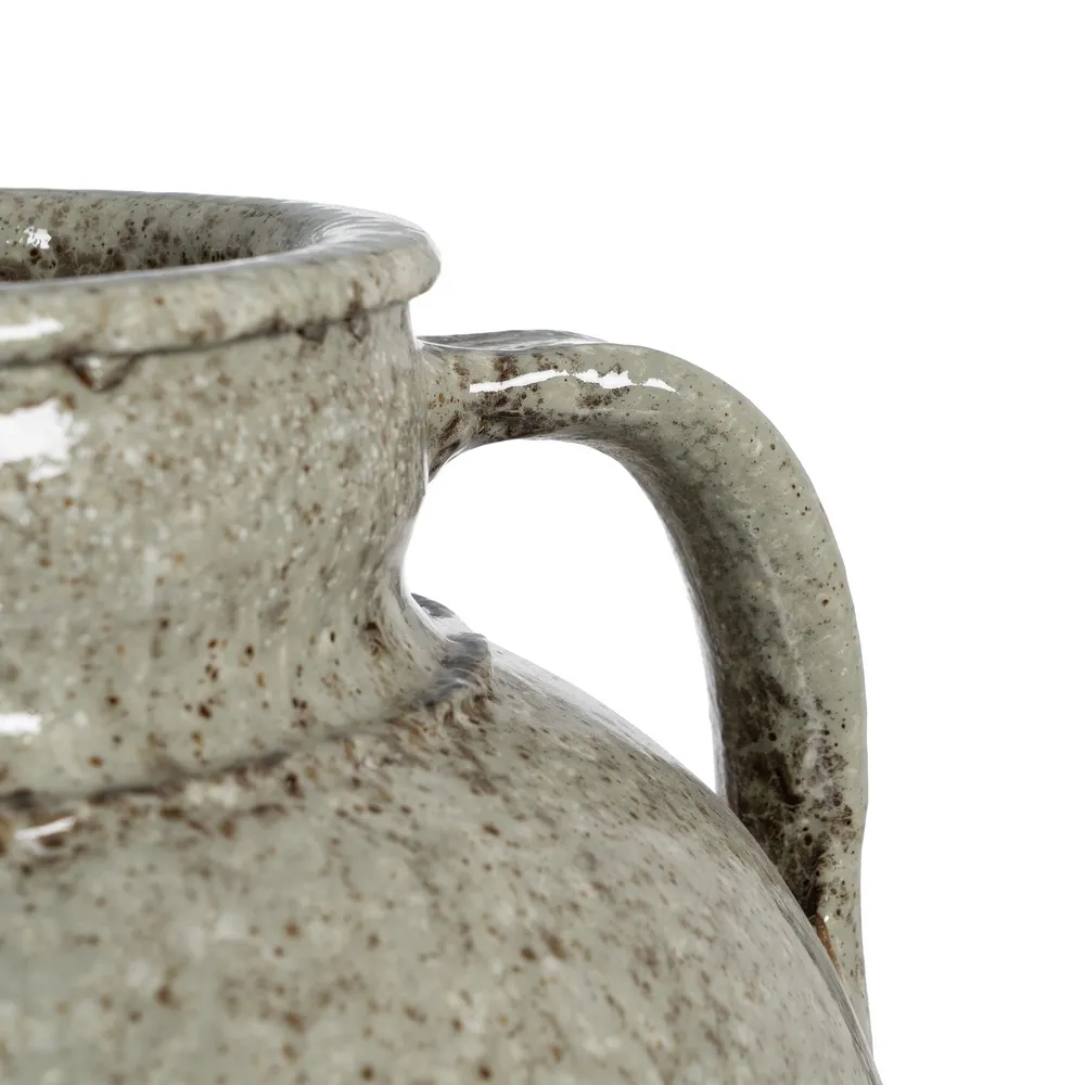 Vaza tip Amfora, Ceramica Verde - CreativDeco.ro [7]