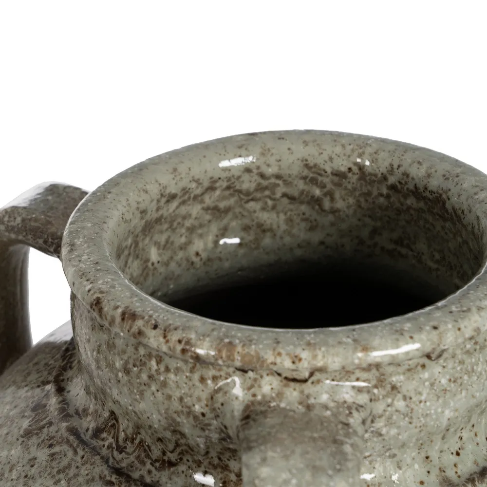 Vaza tip Amfora, Ceramica Verde - CreativDeco.ro [3]