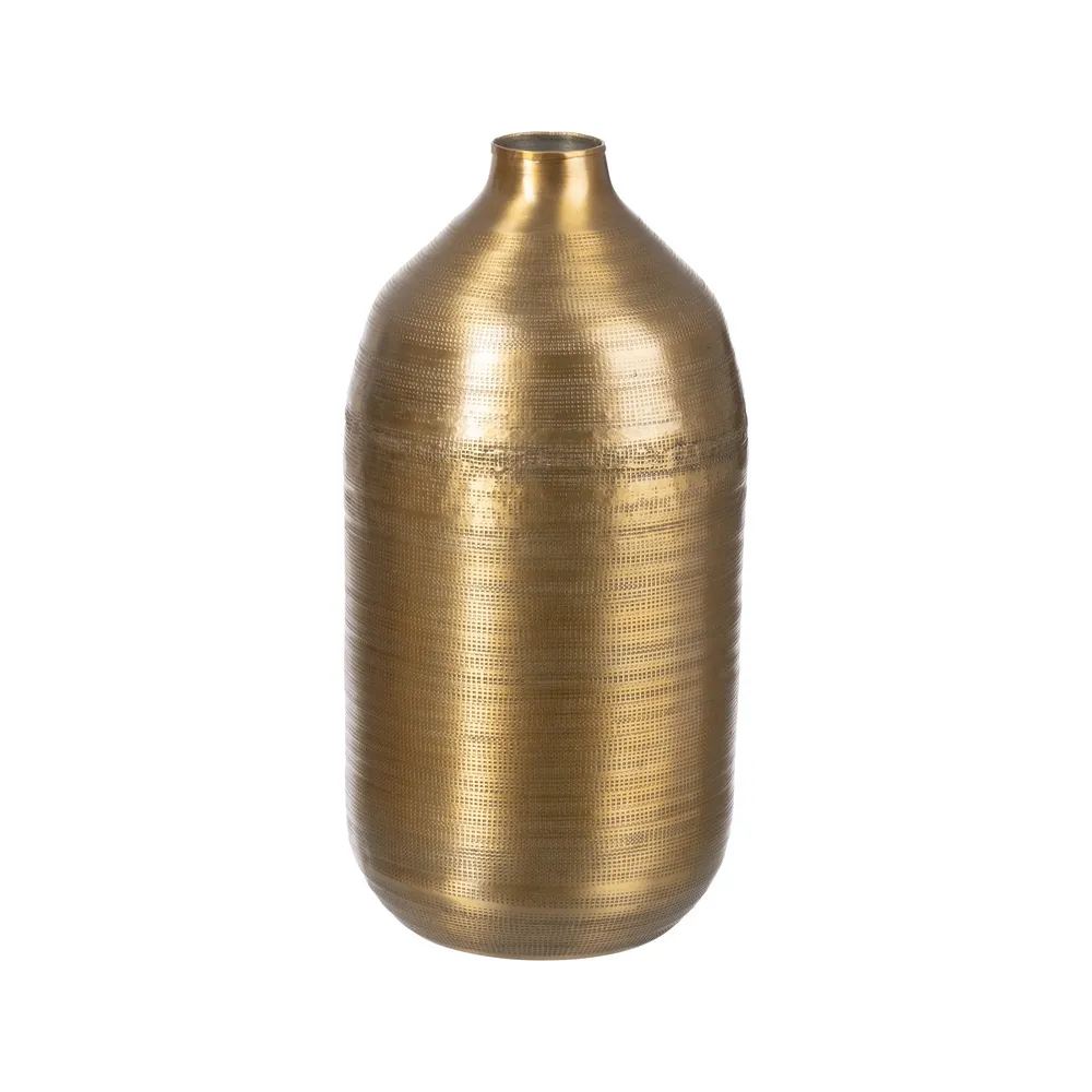 Vaza premium aurie rotunjita | Obiecte ornamentale unice [1]