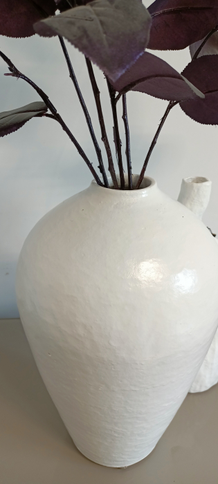 Vaza White, ceramica alba [2]